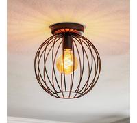 HELAM Cumera ceiling lamp with open cage shade, Ø 30cm