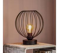 HELAM Cumera table lamp with cage shade, Ø 24 cm