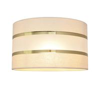 HELAM Helen lampshade E27 Ø25/height 15 cm ecru-gold