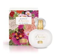 Helan, Bianco D'Ambra - Perfume for Women with Floral Spicy Notes, Ladies Perfume with Nutmeg, Incense & Iris, Womens Perfumes, Gifts for Women, Long-Lasting Fragrance 4-5 Hours, 50 ml - Made in Italy