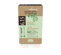 Helan Capelvenere Colours - Dark Blonde Hair Dye Permanent, Gentle Formula 6.15, 100% Dark Ash Mahogany Blonde Coverage - Natural Hair Dye Easy to Use, Odourless - Ammonia & Alcohol Free Hair Colour