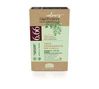 Helan Capelvenere Colours - Red Hair Dye Permanent, Gentle Formula 6.66N Deep Red Dark Blonde - Natural Hair Dye Easy to Use, Odourless, with Excellent Coverage - Ammonia and Alcohol Free Hair Colour