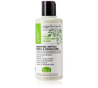 Helan Capelvenere - Nettle, Ivy and Watercress Shampoo for Greasy Hair with Oily Dandruff - Gentle Vegan Hair Care with Purifying and Sebum-Regulating Action - Made in Italy Shampoos, 200 ml