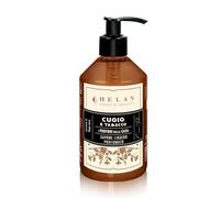 Helan Cuoio e Tabacco - Energizing Scented Liquid Soap, Black Pepper Extract, Gentle Natural Cleansing Gel Hand Soap with Moisturizing Sugars, 300 ml
