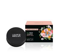 Helan I Colori - Bio Compact Setting Powder for Long-Lasting, Matte Makeup with Jojoba Oil & Sweet Almond Oil, Light & Transparent Pressed Powder for Velvety & Radiant Skin - Made in Italy, Natural