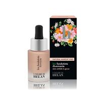 Helan I Colori - Nourishing Bio Brightening Foundation with Antiage Serum Drops & Jojoba Oil - Lightweight for a Glowing Effect, Long Lasting Makeup for All Complexions - Made in Italy, Medium, 15 ml