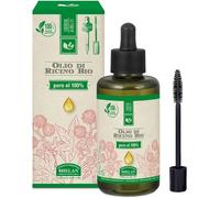 Helan I Rimedi - 100% Pure Castor Oil for Hair Growth, Eyelashes, Beard & Eyebrows, Nails - Castor Oil Organic Cold Pressed Ideal as Cuticle Oil & for Moisturising All Skin Types - Made in Italy 100ml