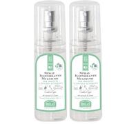 Helan I Rimedi - Multipurpose Antibacterial Spray for Objects & Small Surfaces, Pocket-Friendly Size, 100% Natural Origin Disinfectant Spray & Surface Cleaner for Phones Keys PCs - Made in Italy 100ml