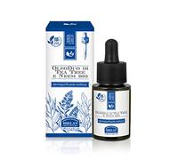 Helan I Rimedi - Organic Neem Oil and Tea Tree Oil for Skin with Purifying Action, 100% Natural Origin, Multi-Purpose Skin and Face Oil for a Clear, Healthy Complexion - Made in Italy, 15 ml