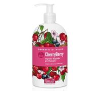 Helan I Sorbetti CherryBerry - Revitalising Liquid Hand Wash with Blackcurrant & Black Cherry for Frequent Use, Gentle Hand Soap with Moisturising Sugars for Sensitive Skin - Made in Italy, 500 ml