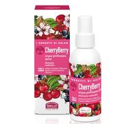 Helan I Sorbetti CherryBerry - Revitalising & Non-alcoholic Face & Body Mist with Vitamin C, Blackcurrant & Black Cherry - Scented Water & Moisturising Body Fragrance in Spray - Made in Italy, 100 ml