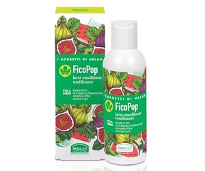 Helan I Sorbetti FicoPop - Fluid Perfumed Body Cream with Antioxidant Vitamin C and E, Watermelon and Fig, Natural Dry Skin Moisturising Body Cream with Sweet Almond Oil and Rice Microspheres, 150ml