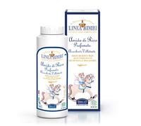 Helan Linea Bimbi Bio - Talcum Powder for Babies, Baby Powder with Aloe Vera Juice, Scented Rice Starch - Moisturising, Soothing, Against Irritation, Baby Essentials for Newborn - Made in Italy, 75 g
