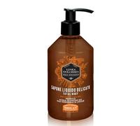 Helan Linea Dolcezza - Gentle Liquid Hand Soap and Body Wash, Daily Total Body Cleanser, Balancing and Cleansing with Bio Thyme Honey and Propolis - for Sensitive Skin, Made in Italy, 300 ml