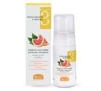 Helan Linea Viso 3 - Toner for Face Purifying and Pore Tightening, for Oily and Blemish Prone Skin, Herbal Face Mousse with Cinnamon, Essential Oils and Vitamin C - Skincare, Made in Italy, 100 ml