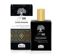 Helan M Oud - Mens Aftershave Refreshing & Invigorating, Calming Action against Irritation - Aftershave Men with Menthol & Lemon Water, After Shave for Mens Refreshing Lotion - Made in Italy, 75 ml