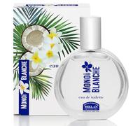 Helan Monoi Blanche-Perfume for Women, Eau de Toilette, Solar, Floral and Exotic Fragrance with Coconut, Monoi, Ylang Ylang, Tuberose, White Amber and Vanilla, Enveloping Scent - 50 ml, Made in Italy