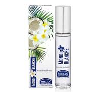 Helan Monoi Blanche - Perfume for Women, Eau de Toilette, Solar, Floral and Exotic Fragrance with Coconut, Monoi, Ylang Ylang, Tuberose, White Amber, Enveloping Parfum Women - 10 ml, Made in Italy