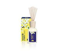 Helan Monoi De Tahiti - Diffusers for Home with Scented Wooden Sticks, Reed Diffuser Coconut & Tiare Flowers - Exotic Aroma, Gift Ideas, Reed Diffusers for Home Fragrance - Made in Italy, 250 ml