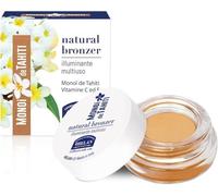 Helan Monoi de Tahiti - Natural Bronzer, Multi-Purpose Illuminant Sun Kissed Effect with Vitamins C and E, Creamy Texture Easy to Shade, Women's Make Up Makeup, 2 ml, Made in Italy