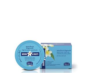 Helan Monoi de Tahiti - Nourishing and Restructuring After Sun Hair Mask with Vitamin E and B, Monoi and Brazilian Walnut - Colour Protection Hair Masks Against Dryness & Tangle - Made in Italy, 200ml