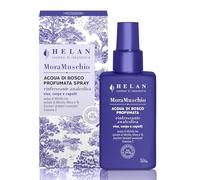 Helan Mora Muschio - Scented Forest Water Spray, Alcohol-Free Fragrance-Care Refreshing Solution for Face, Body and Hair, with Blueberry, Blackberry and Tea, Vitamin C - 100 ml, Made in Italy