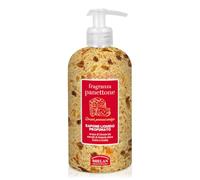 Helan Panettone - Handwash Liquid Soap with Custard, Brown Sugar and Cinnamon, Vegan Liquid Soap with Rum Notes Also Ideal for Body Wash, Plant Based Cleanser, Christmas Gifts - Made in Italy, 500 ml