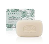 Helan Puro Muschio - Solid Hand Soap, Soft Natural Cleansing for Hand Hygiene