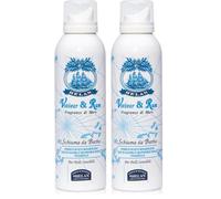 Helan Vetiver & Rum - Shaving Foam for Men against Irritation & Redness, Gentle Emulsion Promotes Razor Smoothness on Skin, Emollient & Nourishing with Sweet Almond & Jojoba Oil - Made in Italy 200 ml