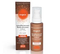 Helan, Vogliadisole Respect - Self Tanning Body Legs Intensifier, Perfumed Fluid Body Tanning Cream with Vitamin E, Inositol and Agnocasto Ideal for Delicate Skin, 100 ml