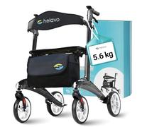 Helavo Ultralight Carbon Walker - Only 5.6 Kg - 12.3 lbs Light - Lightweight Carbon Fiber Walker for Seniors