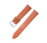 HELBAY Men's Leather Watch Straps 8-22mm, 20mm, Soft Ultra-Thin Replacement Strap Accessory,Light Brown,18mm