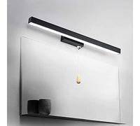 HELCEKOU LED Bathroom Over Mirror Vanity Wall Light with Pull Switch Under Cabinet Lamp Length 360° Adjustable Angle Lighting Waterproof Make Up Sconce Lights,8W/42CM 11w/57cm The New