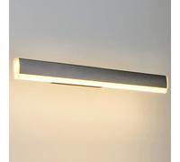HELCEKOU Modern LED Wall Sconce - Energy-Efficient 10W Indoor Lighting, Long Strip Design for Warm Ambiance in Bedroom, Living Room, and Bedside Decor