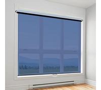 HELCEKOU No-Drill Adhesive Installation: Secure instantly using our self-adhesive strip system - leaves no marks on glass/tile surfaces. Includes 16-58 inch width options for standard window doors