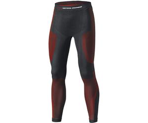 Held 3D Skin Warm Base Ladies Functional Pants, black-red, size 2XL for Women