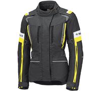 Held 4-Touring II waterproof Ladies Motorcycle Textile Jacket, black-yellow, size L for Women
