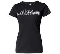 Held Ladies Casual Motorcycle Evolution T-Shirt - Black