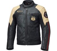 Held Baker 2, leather jacket 60 Black/Beige/Dark Red