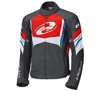 Held Baxley Top waterproof Motorcycle Textile Jacket, black/red/blue, XL