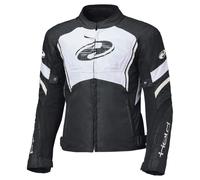 Held Baxley Top waterproof Motorcycle Textile Jacket, black-white, size S for Men