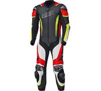 Held Brands Hatch, leather suit 1pcs. perforated 50 Black/White/Red/Neon-Yellow