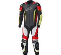 Held Brands Hatch One Piece Motorcycle Leather Suit, black-white-red, size 2XL 27 for Men