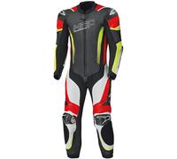 Held Brands Hatch One Piece Motorcycle Leather Suit, black-white-red-yellow, size 2XL 27 for Men
