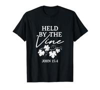 Held by the Vine John 15:4 Christian Grapevine Faith T-Shirt Value Graphic T-Shirt