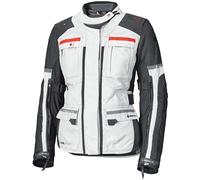Held Carese Evo GTX Ladies Motorcycle Textile Jacket, grey-red, size XL for Women