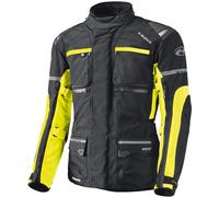 Held Carese II ladies and men motorcycle textile jacket, black-yellow, size S
