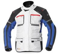 Held Carese II ladies and men motorcycle textile jacket, grey-blue, size XS