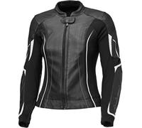 Held Debbie 3 Ladies Motocycle Leather Jacket, black-white, size 36 for Women