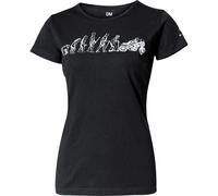 Held Evolution Ladies Moto Motorcycle Motorbike T-Shirt Black
